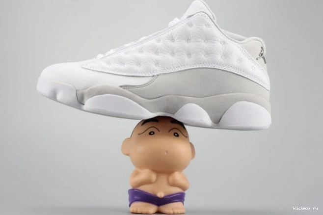 Rep Jordan white LowPure 13 mens Money Air 310810-100 0725